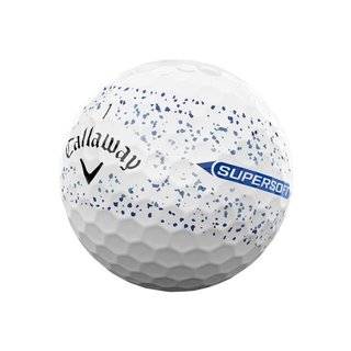 Callaway Supersoft Splatter 360 Blue golfové loptičky, modré