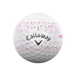 Callaway Supersoft Splatter 360 Pink golfové loptičky, ružové