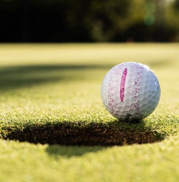 Callaway Supersoft Splatter 360 Pink golfové loptičky, ružové