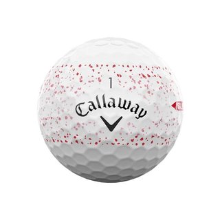 Callaway Supersoft Splatter 360 Red golfové loptičky