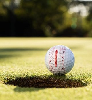 Callaway Supersoft Splatter 360 Red golfové loptičky