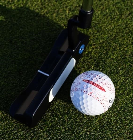 Callaway Supersoft Splatter 360 Red golfové loptičky