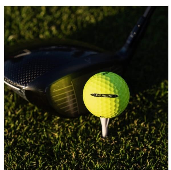 Callaway Warbird Distance+ golfové loptičky, žlté