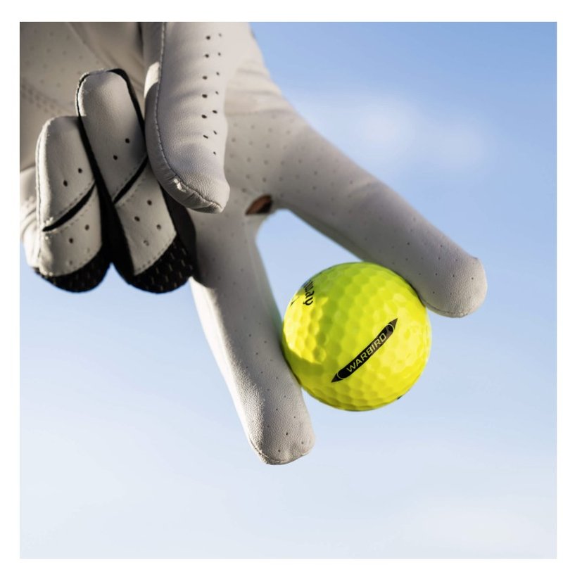 Callaway Warbird Distance+ golfové loptičky, žlté