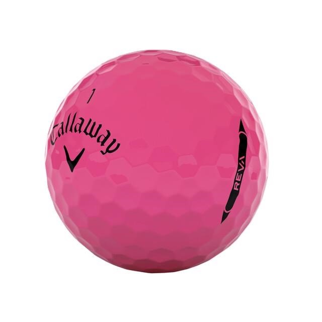 Callaway REVA golfové loptičky, ružové
