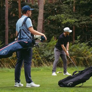 Callaway Carry+ stand bag, čierny