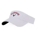 Callaway Liquid metal visor pánska kšiltovka, bielo/kardinálovočervená