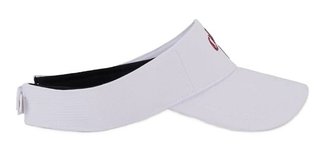 Callaway Liquid metal visor pánska kšiltovka, bielo/kardinálovočervená