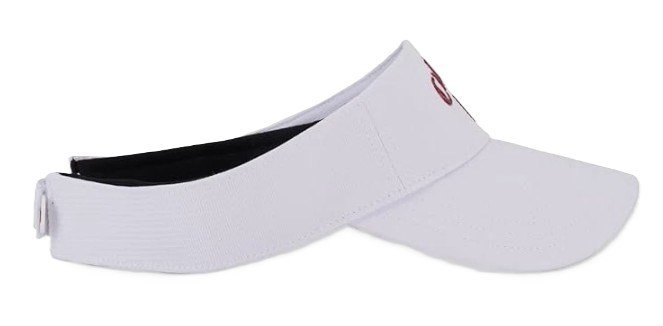 Callaway Liquid metal visor pánska kšiltovka, bielo/kardinálovočervená