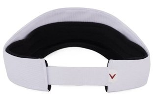 Callaway Liquid metal visor pánska kšiltovka, bielo/kardinálovočervená