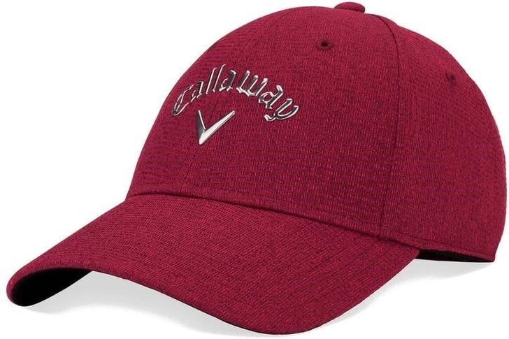 Callaway Liquid Metal Adjustable dámska kšiltovka, red plum/silver