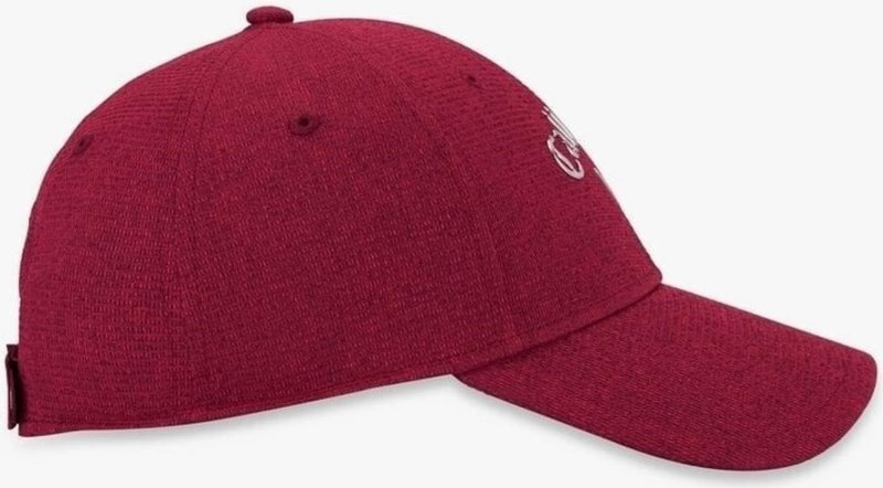 Callaway Liquid Metal Adjustable dámska kšiltovka, red plum/silver