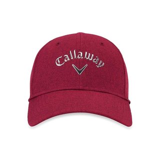 Callaway Liquid Metal Adjustable dámska kšiltovka, red plum/silver