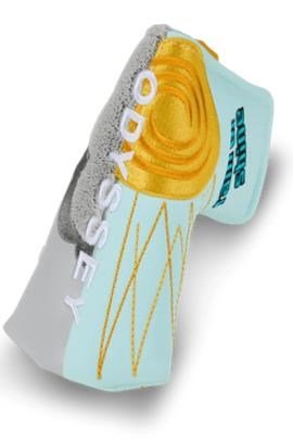 Callaway Rain Or Shine Blade Putter kryt hlavy, biela/modrá