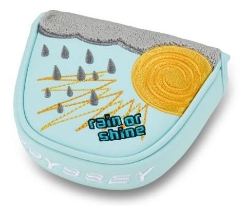 Callaway Rain Or Shine Mallet Putter kryt hlavy, biela/modrá