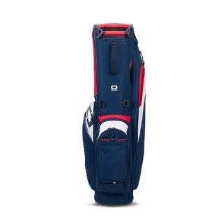 Ogio Fuse stand bag, červená/biela/modrá