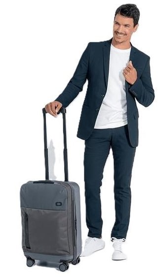 Ogio Ogio Pace Pro Hybrid Carry-on 34-36L taška, grey pinstripe