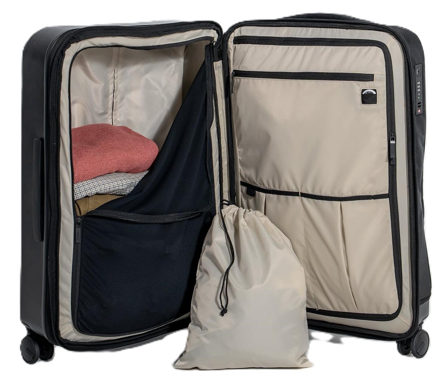 Ogio Ogio Pace Pro Hybrid Checked 72-74L cestovný kufor, čierna