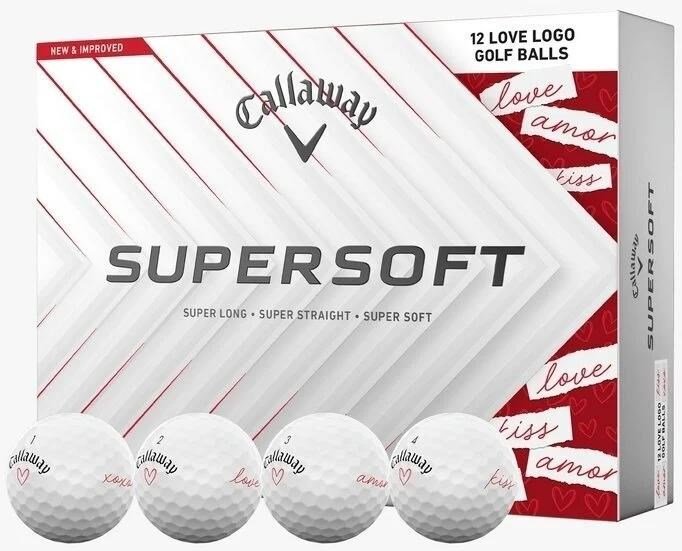 Callaway Supersoft LIMITED VALENTINE LOVE golfové loptičky