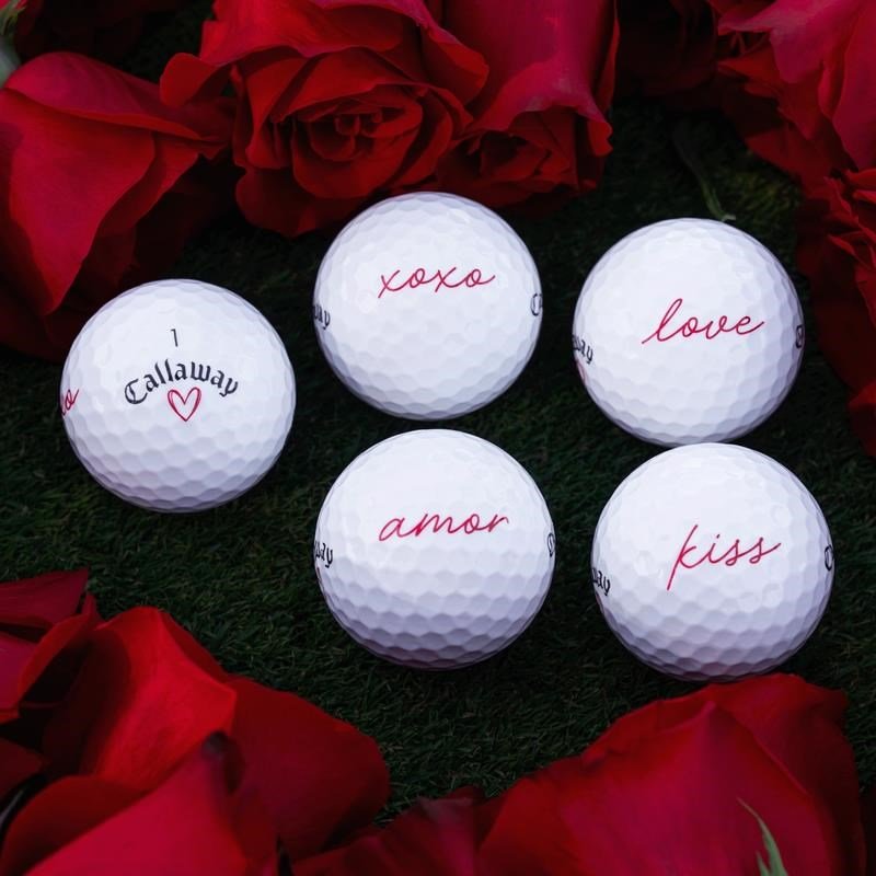 Callaway Supersoft LIMITED VALENTINE LOVE golfové loptičky