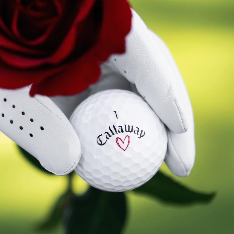Callaway Supersoft LIMITED VALENTINE LOVE golfové loptičky