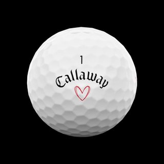 Callaway Supersoft LIMITED VALENTINE LOVE golfové loptičky