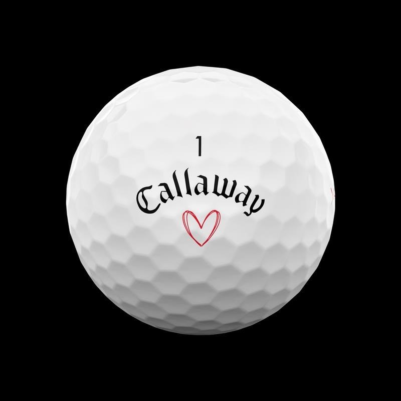 Callaway Supersoft LIMITED VALENTINE LOVE golfové loptičky