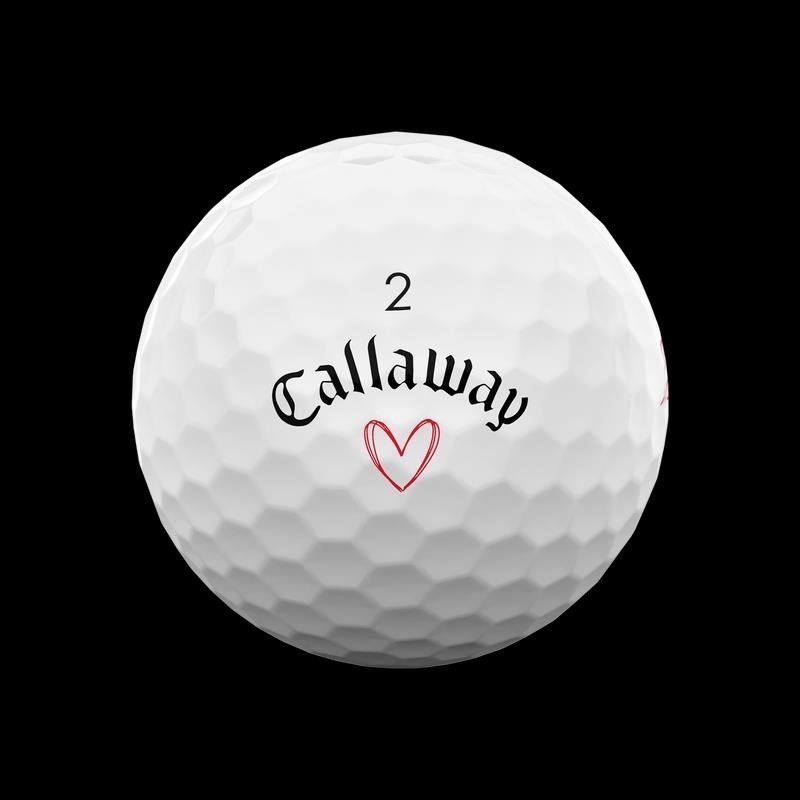 Callaway Supersoft LIMITED VALENTINE LOVE golfové loptičky