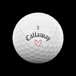 Callaway Supersoft LIMITED VALENTINE LOVE golfové loptičky