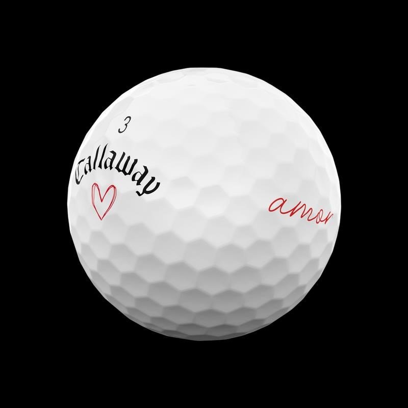 Callaway Supersoft LIMITED VALENTINE LOVE golfové loptičky