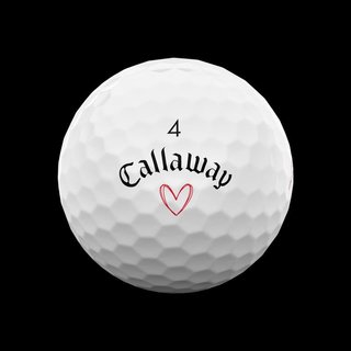 Callaway Supersoft LIMITED VALENTINE LOVE golfové loptičky
