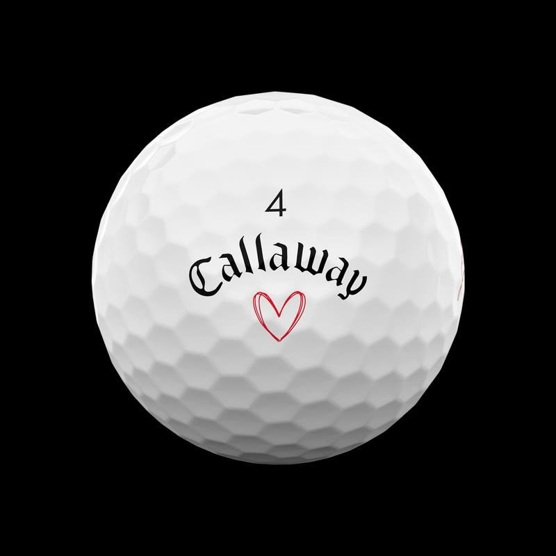 Callaway Supersoft LIMITED VALENTINE LOVE golfové loptičky