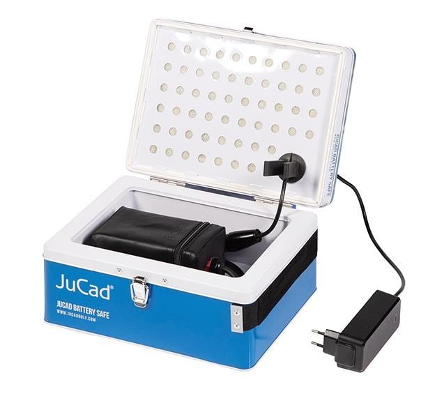 JuCad Battery safe príslušenstvo, modro/biela