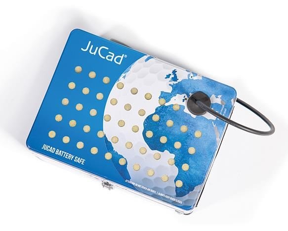JuCad Battery safe príslušenstvo, modro/biela