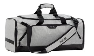 PING Golf Ping Duffel Bag tašky bag, textured heather grey