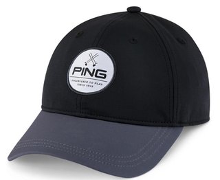 PING Engineered To Play pánska kšiltovka, čierna/asfalt