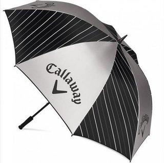 Callaway 64" UV dáždnik, čierno/šedá