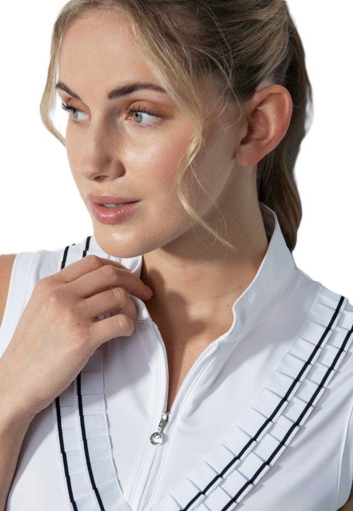 Daily Sports ISTRES Sleeveless dámske polo, biele