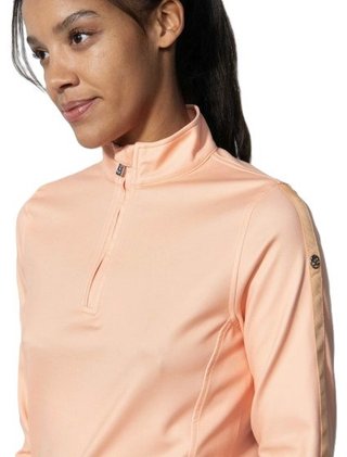 Daily Sports Anna long-sleeve dámske polo, lososové