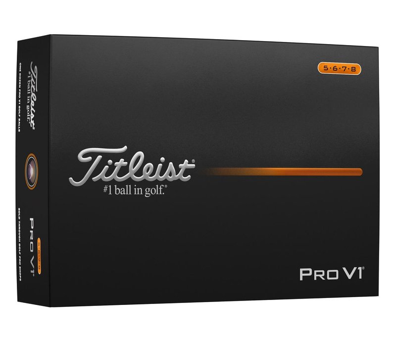 Titleist Pro V1 2025 golfové loptičky (12 ks), High Number