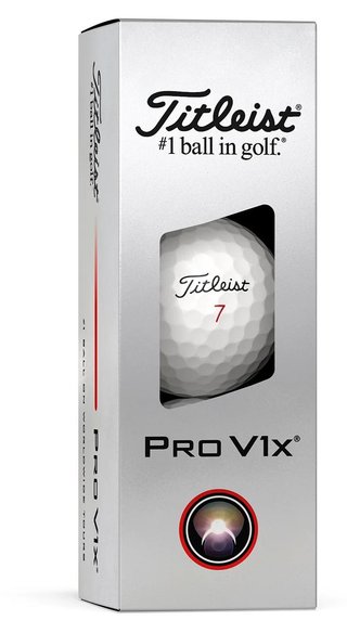 Titleist Pro V1x 2025 High Number (#5 - #8) golfové loptičky