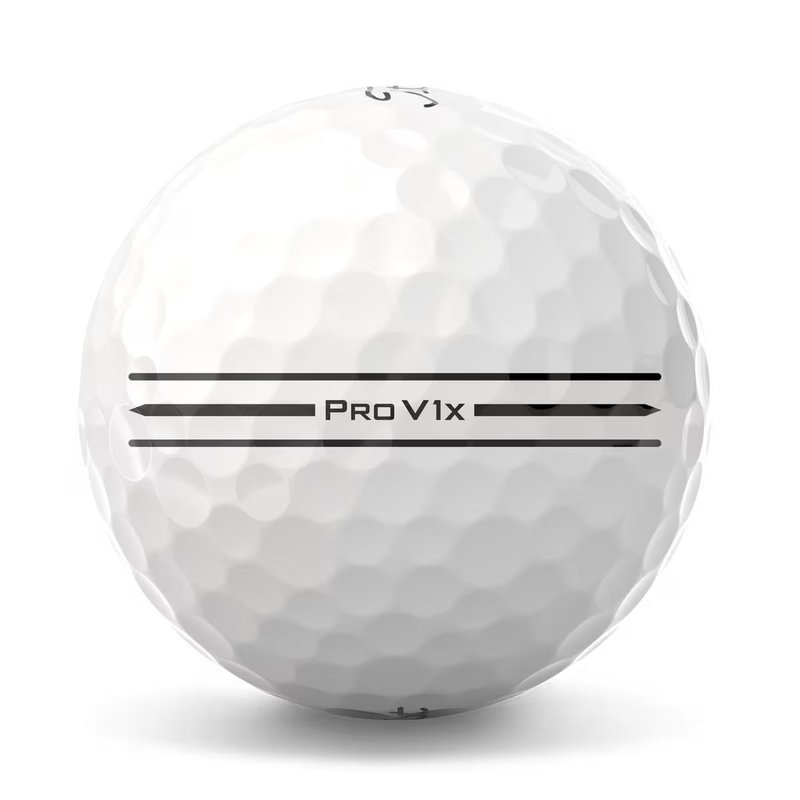 Titleist Pro V1x 2025 golfové loptičky, Enhanced Alignment