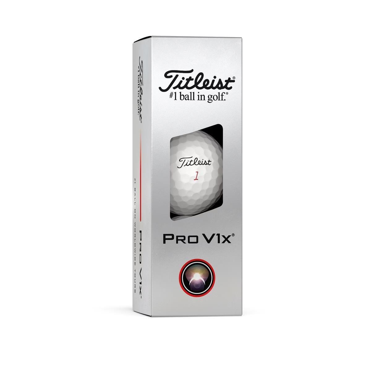 Titleist Pro V1x 2025 RCT golfové loptičky