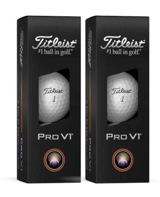 Titleist Pro V1 golfové loptičky 2025, Mother's Day incl. pouch
