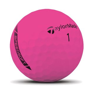 TaylorMade SpeedSoft golfové loptičky, ružové