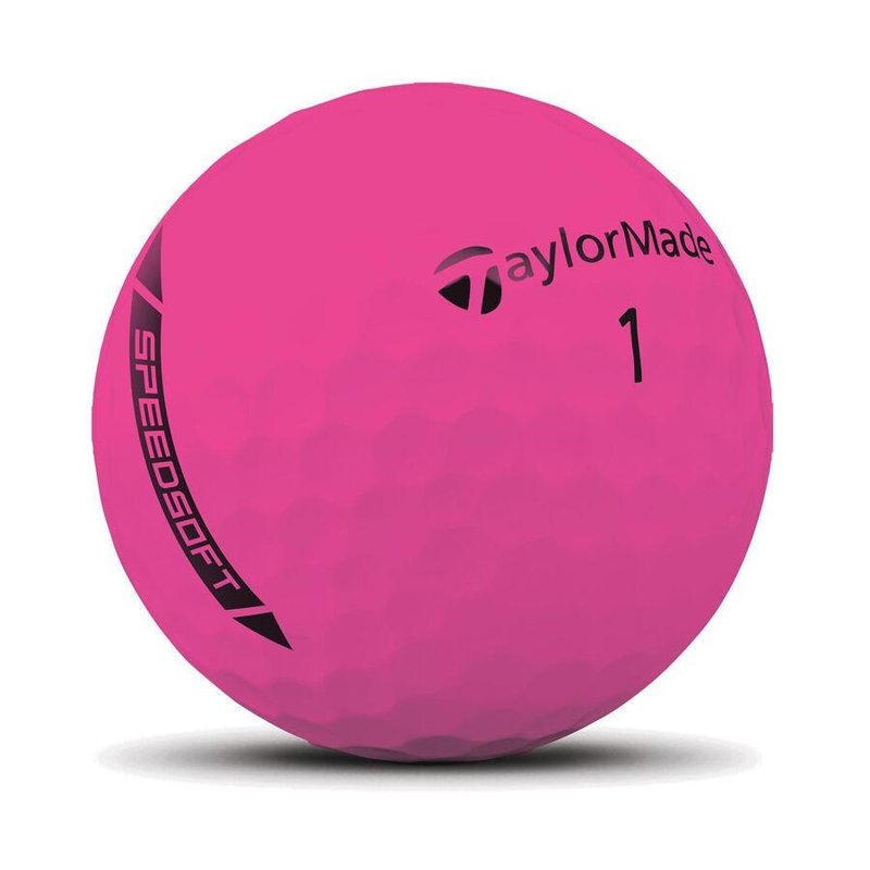TaylorMade SpeedSoft golfové loptičky, ružové