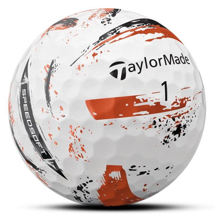 TaylorMade SpeedSoft Ink golfové loptičky (12 loptičiek), multi