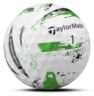 TaylorMade SpeedSoft Ink golfové loptičky (12 loptičiek), multi