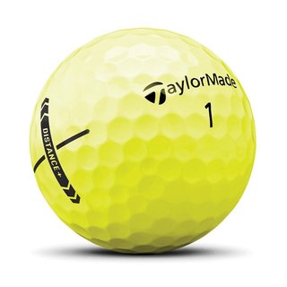 TaylorMade Distance+ golfové loptičky, žlté