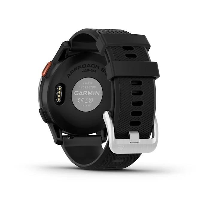 Garmin Approach S44 GPS hodinky, čierna/strieborná